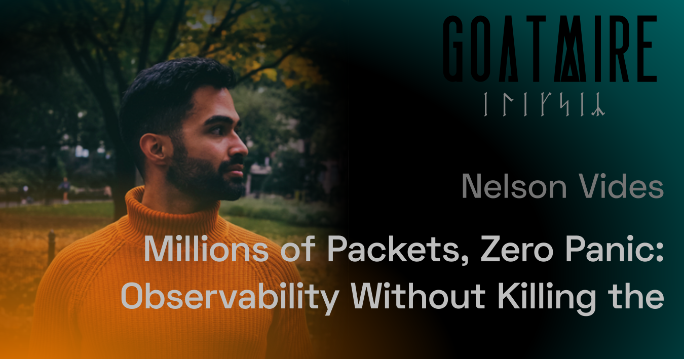 Millions of Packets, Zero Panic: Observability Without Killing the Patient by Nelson Vides